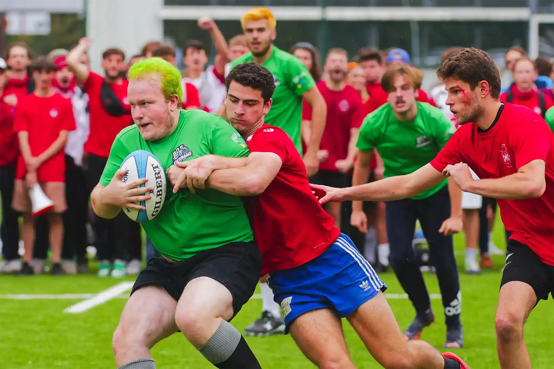 Photo match de rugby inter-écoles Grenoble INP