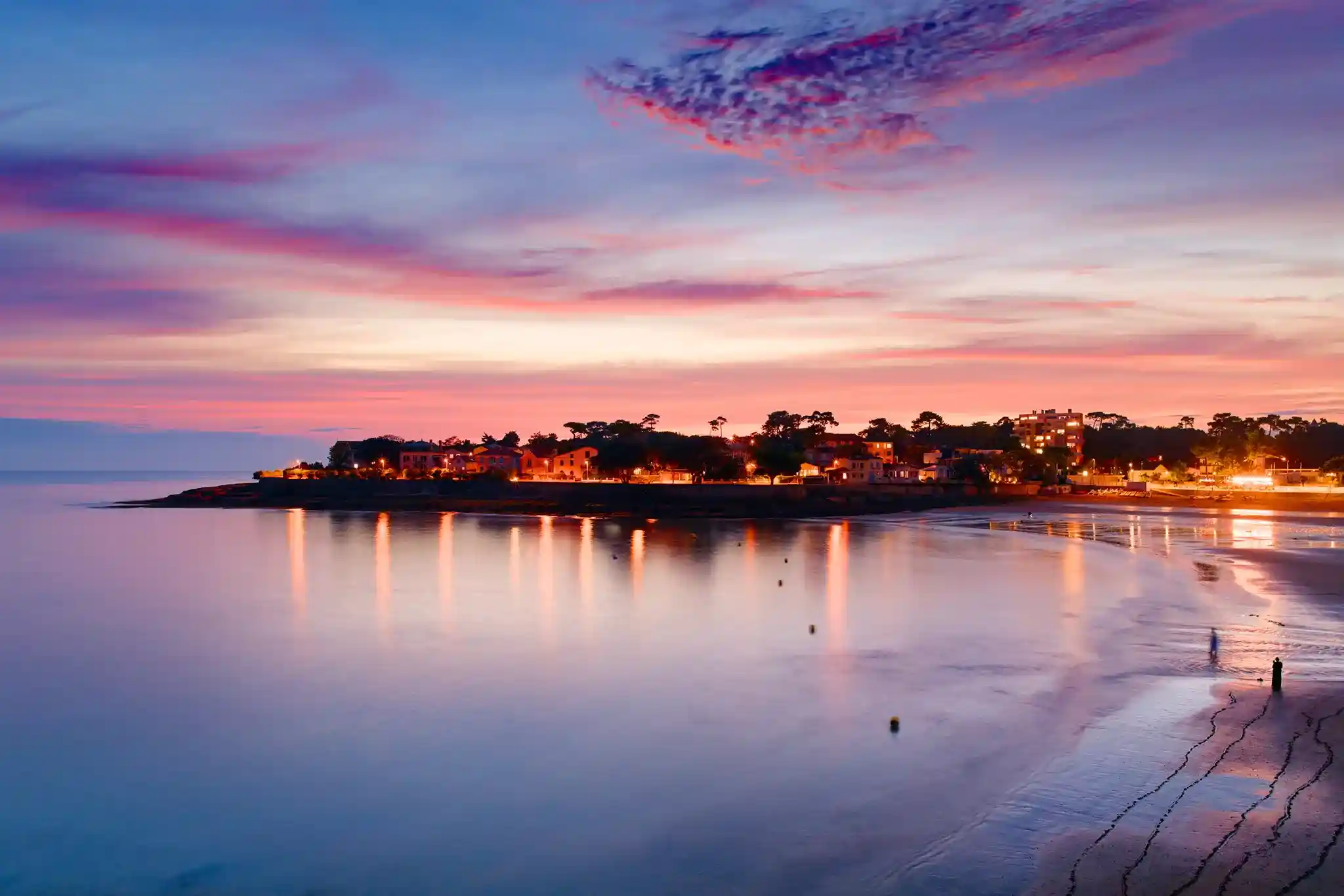 Photo de la plage de Nauzan à Vaux-sur-Mer